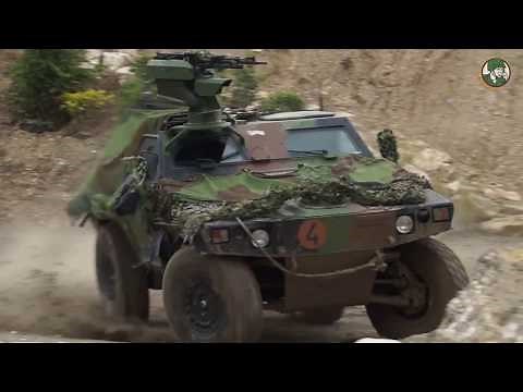 Eurosatory 2018 French army land forces live demonstration Paris France