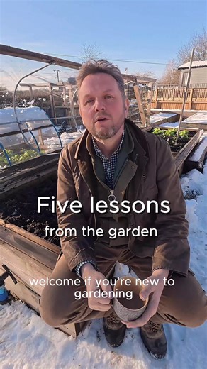 Five lessons from the garden. Wireworm, badgers and rabbits. From soil health Veg string vegetables and mental well being. #gardening #soilhealth #mentalhealth