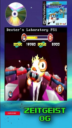 Dexter's Laboratory: Mandark's Lab? Collecting Rogue Atoms Minigame
