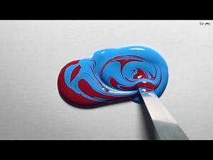 빨강과 하늘을 섞으면? | Red and Light Blue - Mixing Color | Red #06