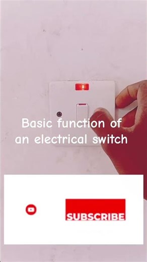 how an electrical switch work? #electrician