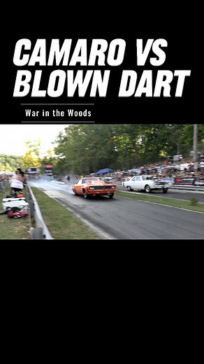 1K views · 5.8K reactions | Chevy Camaro vs Dodge Dart at War in the Woods No Prep #cars #chevy #camaro #dodge #dart #dragrace #racing #dragracing #race #indiana #noprep #usa #reels #video #media #shorts | Aaron Robinson | Facebook