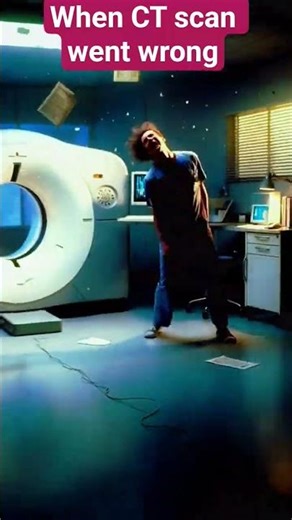 CT scan session went wrong #viral #viralshorts #viralvideo