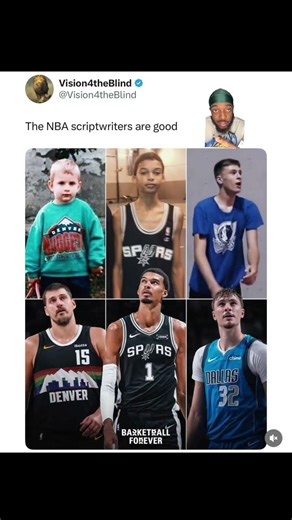 THE NBA SCRIPT WRITERS ARE DIFFERENT #nba #trending #subscribe #shorts