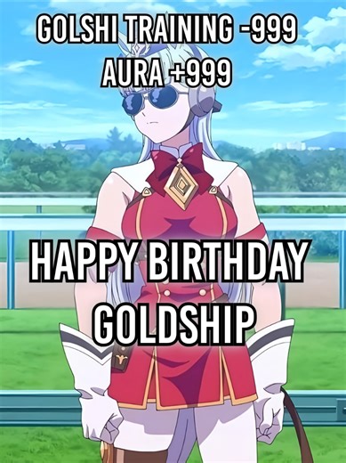 (UMA!) El día que nació la leyenda del caos: ¡Feliz Cumpleaños, Gold Ship! 🐎💨 Hoy celebramos el nacimiento de una de las figuras más singulares del turf japonés y el anime🇯🇵. Gold Ship no solo conquistó 6 títulos de G1, sino que se robó el corazón❤️ de los fans por su temperamento impredecible y su potencia física inigualable🔥. ​Desde sus icónicas patadas hasta su capacidad para remontar desde la última posición🐎, Gold Ship redefinió lo que significa ser un campeón con personalidad. ¡Larga