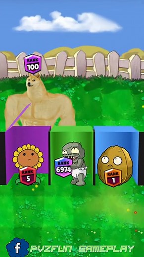 33K views · 1.1K reactions | The Dog Vs Zombies And Crazy Dave Play To Choose Rank In The Box PVZ Animation 2024 #zombies #animation #funnyvideos #challenge | PvzFun Gameplay | Facebook