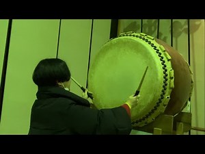 A soulful Japanese drumming performance by the Taiko Master World Champion