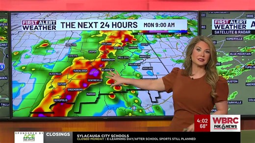 WBRC First Alert Meteorologist Meaghan Thomas has the latest on this morning's severe weather threat. Be sure to download the WBRC First Alert Weather app for the latest weather information and turn on notifications for watches and warnings as they happen. tinyurl.com/mrxafm6a Watch Good Day Alabama on air and online all morning long as we track storms moving through Central Alabama. https://tinyurl.com/3paw4rhd | WBRC 6 News