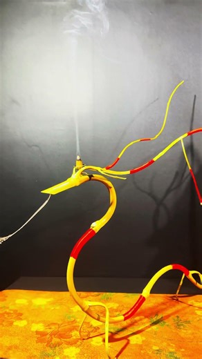 The Most Mesmerizing Dragon Backflow Incense Burner | Unboxing & First Burn #calligraphy #art