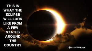 98K views · 420 reactions | Not everyone will see a TOTAL solar eclipse on August 21. The appearance of a partial eclipse depends on your location. Check out some examples here! | AccuWeather | Facebook
