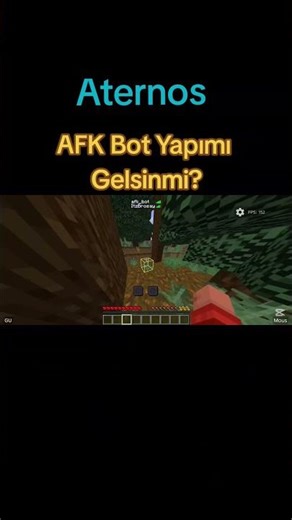 Aternos AFK BOT #minecraft