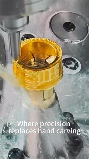 CNC carving brings consistency to custom rings #customjewelry#customring