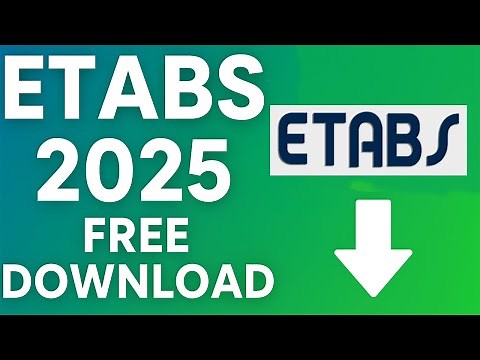 How to Download ETABS Free 2025 | Official ETABS Download (Windows 10/11) etabs software download