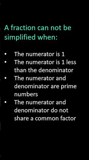 Simplifying Fractions | Simplify Fractions #zivamath #maths #math #simplifyingfractions #fraction