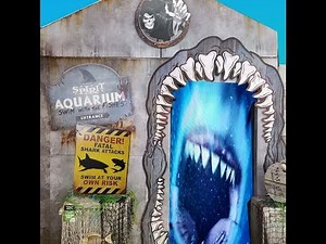 SPIRIT HALLOWEEN 2019 STORE TOUR ANIMATRONICS HAUNTED AQUARIUM AND PROPS REVIEW VLOG