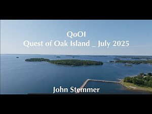 The Curse of Oak Island: JULY DRONE UPDATE 2025