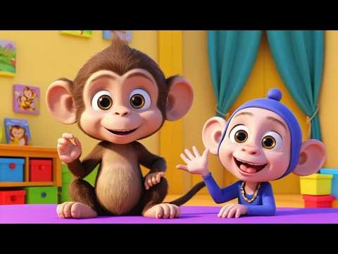 Genie Gives a Wish to a Naughty Monkey 🧞🐒 | Funny and Cute Kids Nursery Rhyme Animation
