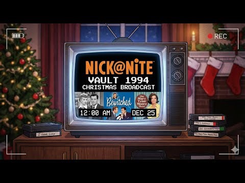 Nick@Nite’s 1994 Christmas Party 🎄 Full Broadcast with 90s Commercials