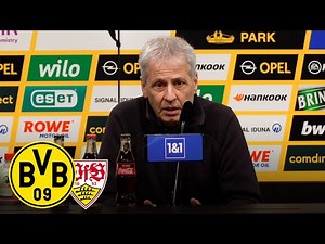 Pressekonferenz mit Lucien Favre | BVB - VfB Stuttgart