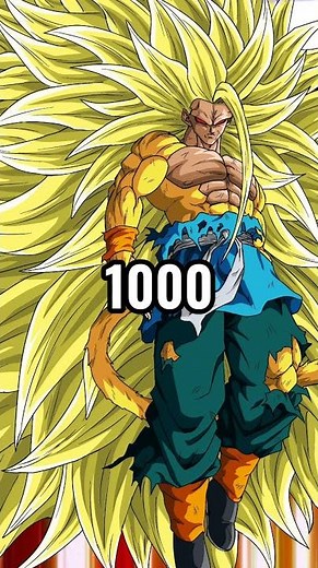 All of Goku's transformations… up to SSJ 12 BILLION 💀🔥