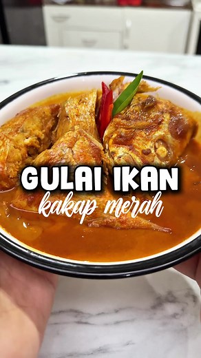 Gulai Ikan Kakap Merah yang Sederhana dan Lezat