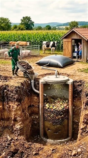 Cow Dung Turns Into Cooking Gas! ll TOT FACTS