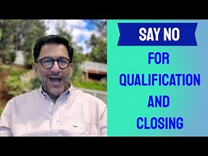 MEDDIC SALES - MEDDPICC Technique: SAY NO for Sales Qualification and Closing