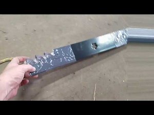 how to install Maxpower commercial Mulching Blades on craftsman riding mower