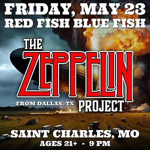 Led Zeppelin Tribute Band : The Zeppelin Project will be performing at Red Fish Blue Fish on Friday, May 23. This group comes from Dallas Texas. TICKETS : https://bit.ly/3WGU4zi EVENT : https://bit.ly/3Q2sngA | RED FISH, BLUE FISH