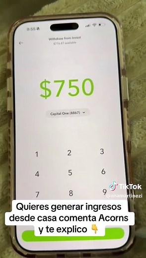 Aprende a generar ingresos con Acorns desde casa