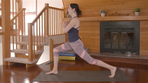 30 min yoga to move from beginner to intermediate