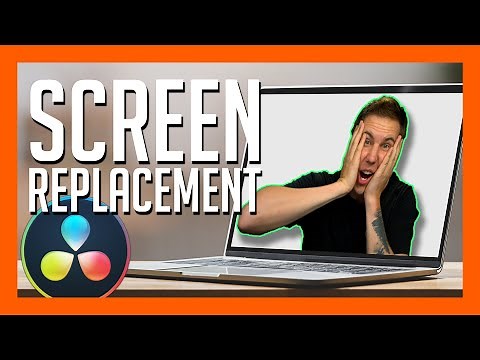 SCREEN REPLACEMENT IN FUSION - DaVinci Resolve 16 Tutorial [Beginners Welcome!]
