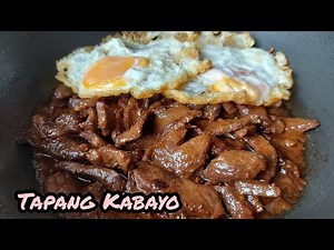 Tapang Kabayo | How to Cook Horse Meat