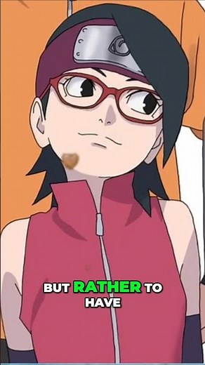 Boruto's Anime & Manga CHANGED THIS About Sarada!