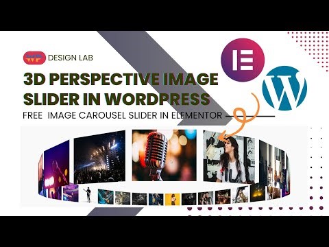 Stunning 3D Rotating Image Carousel Slider in Elementor | WordPress 3d Slider