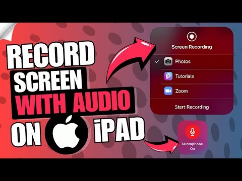 🎥 How to Record iPad Screen with Audio | 🔊 Capture Screen with Sound