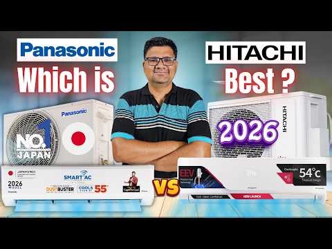 Panasonic vs Hitachi AC 2026 ⚡ Hitachi vs Panasonic AC Comparison ⚡Best 1.5 Ton AC in India 2026