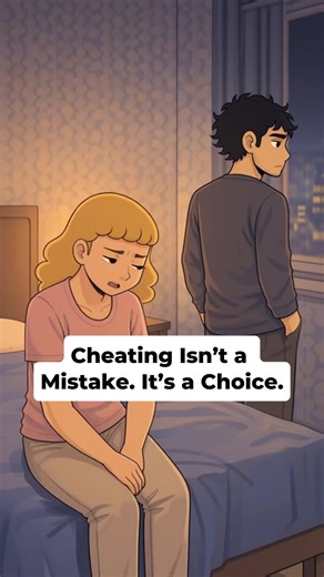 Cheating isn't a mistake. it's a choice. #relationships #stoicism #philosophy #usa🇺🇸 #cheating