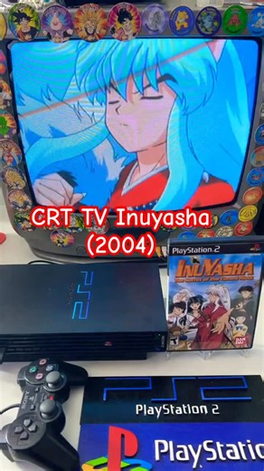 M | Crt tv Inuyasha (2004) #playstation #gaming #memories #anime #inuyasha | Instagram