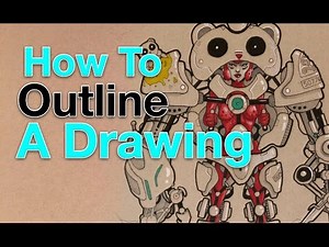 How to Outline a Drawing