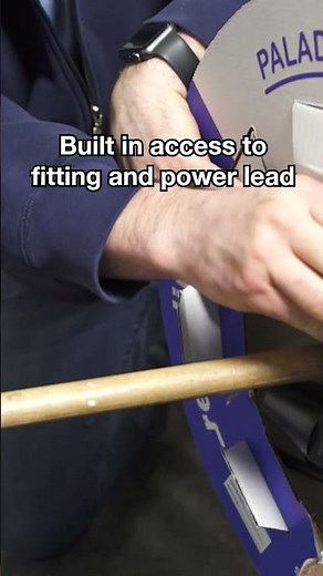 Easy in-pipe heating cable installation. #shorts #frozenpipes #plumbing #electrical #packagedesign