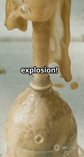 The Science Behind Mentos and SodaExplosions! #shorts 😱