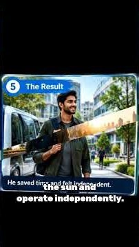 Learn Autonomous Through a Visual Story #englishvocabulary