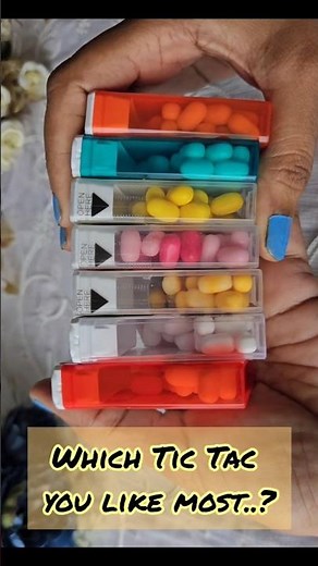 Tic Tac all flavours Unboxing | Tic tic all editions | #tictac | #mouthfreshener | #tastybites