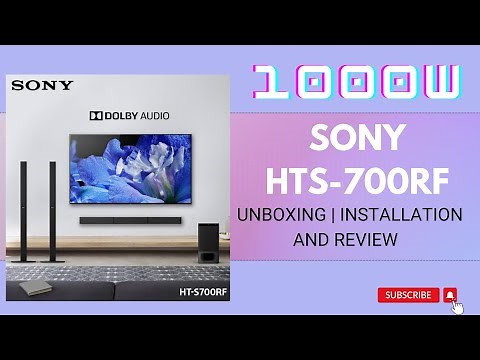 Sony HTS700RF | Review & Unboxing | 5.1 Surround sound | 1000W Sony Best Home theatre under 50,000