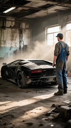 Black Lamborghini Diablo Restoration | From Dusty Garage to Supercar🤝🔥