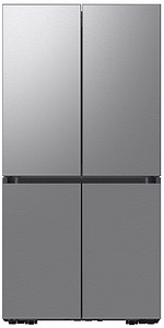 Samsung 23 Cu. Ft. Bespoke Counter Depth 4-Door Flex Refrigerator With Beverage Center 36-Inch Wide in Fingerprint Resistant Stainless Steel - RF23DB9600QLAA
