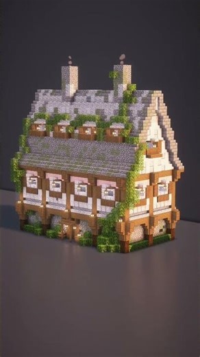 Medieval Minecraft House #j_tastic #minecrafthouse #minecraft