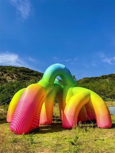 Custom Inflatable Sculpture for Outdoor Events & Public Spaces