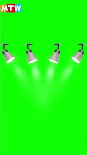 Concert Stage Lights Green Screen Animation 🎥 | VFX Overlay #greenanimation #focusanimation